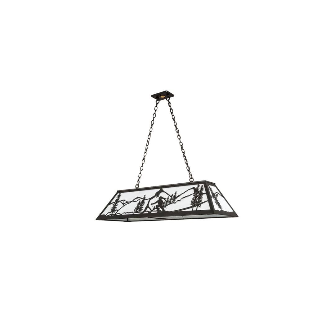 Alpine 6 Light 17" Wide Linear Pendant