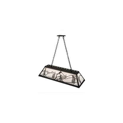 Alpine 6 Light 17" Wide Linear Pendant