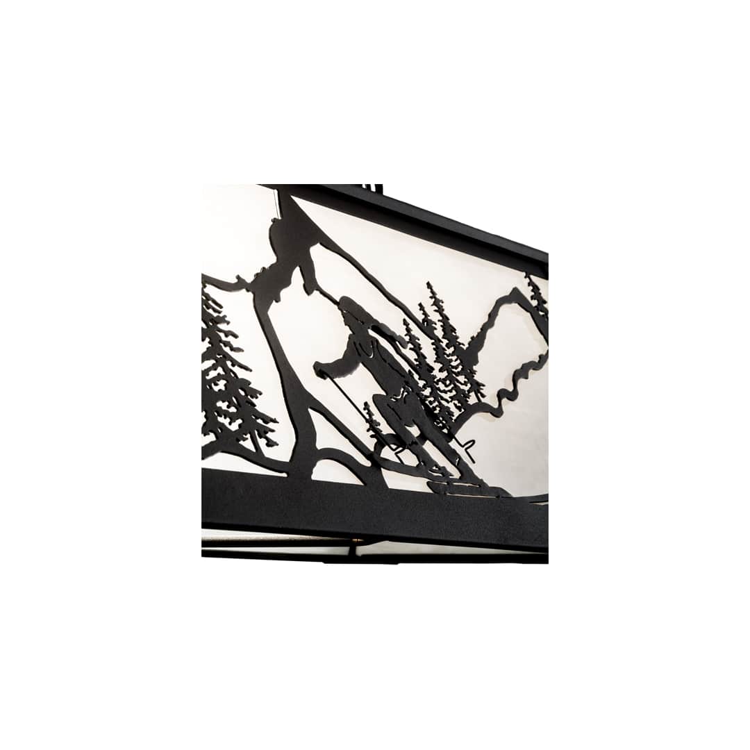 Alpine 6 Light 17" Wide Linear Pendant