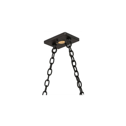 Alpine 6 Light 17" Wide Linear Pendant