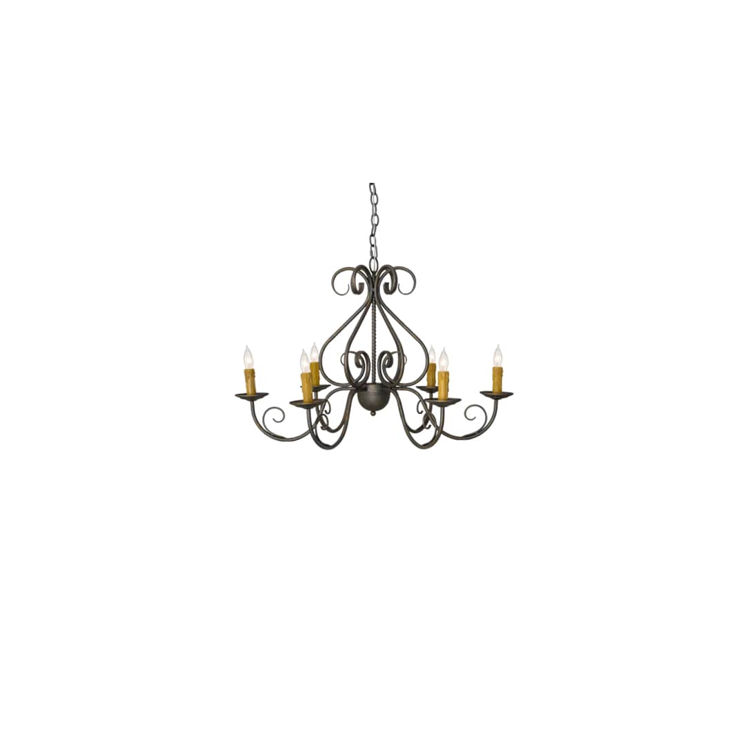Jenna 6 Light 36" Wide Taper Candle Style Chandelier