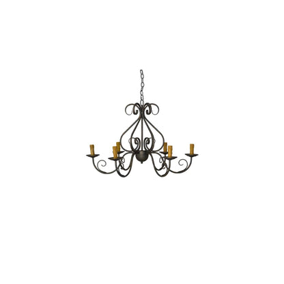 Jenna 6 Light 36" Wide Taper Candle Style Chandelier