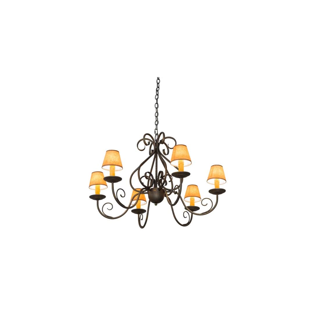 Jenna 6 Light 36" Wide Chandelier