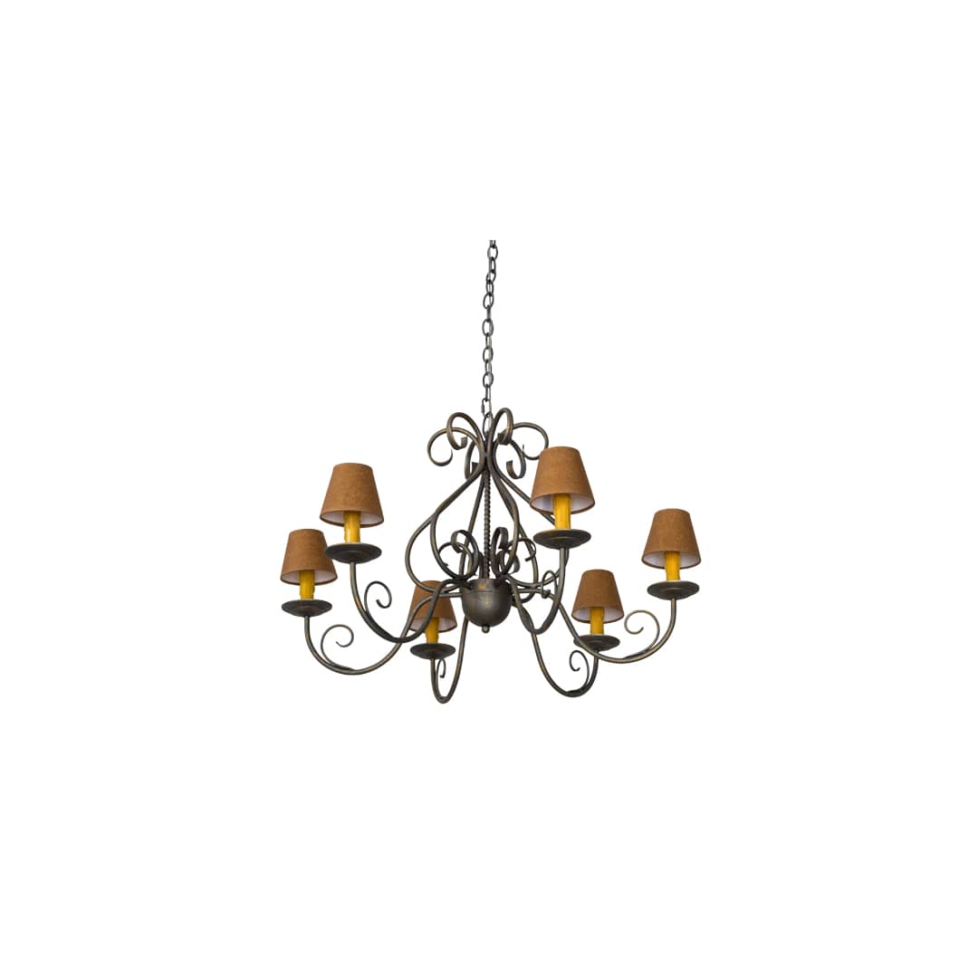 Jenna 6 Light 36" Wide Chandelier