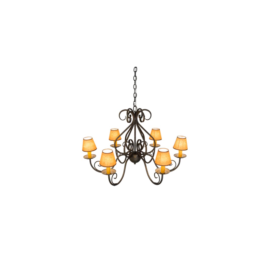 Jenna 6 Light 36" Wide Chandelier