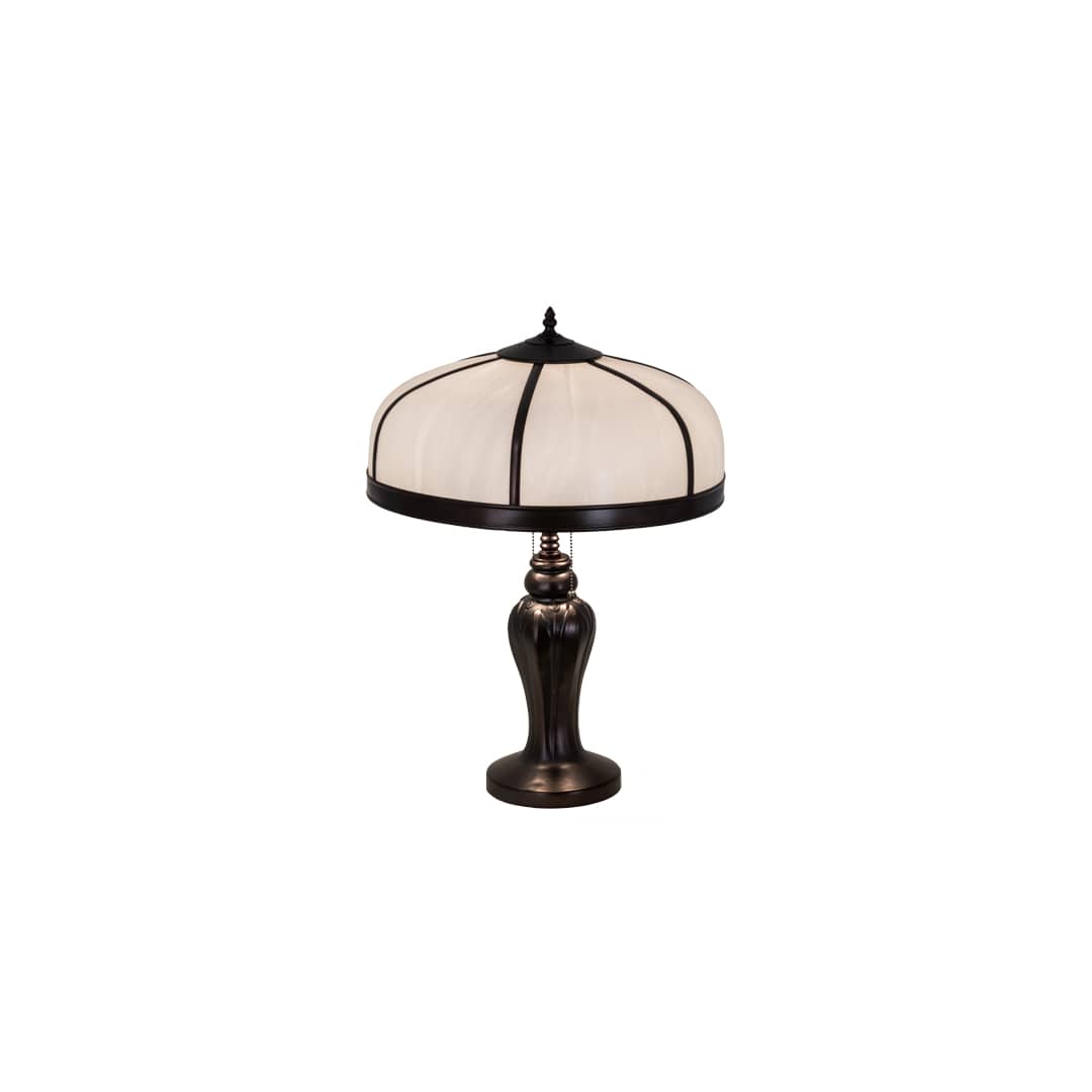 Arts and Crafts Dome 2 Light 24" Tall Buffet Table Lamp