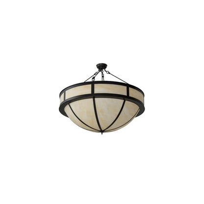 Arco 8 Light 48" Wide Semi-Flush Bowl Ceiling Fixture