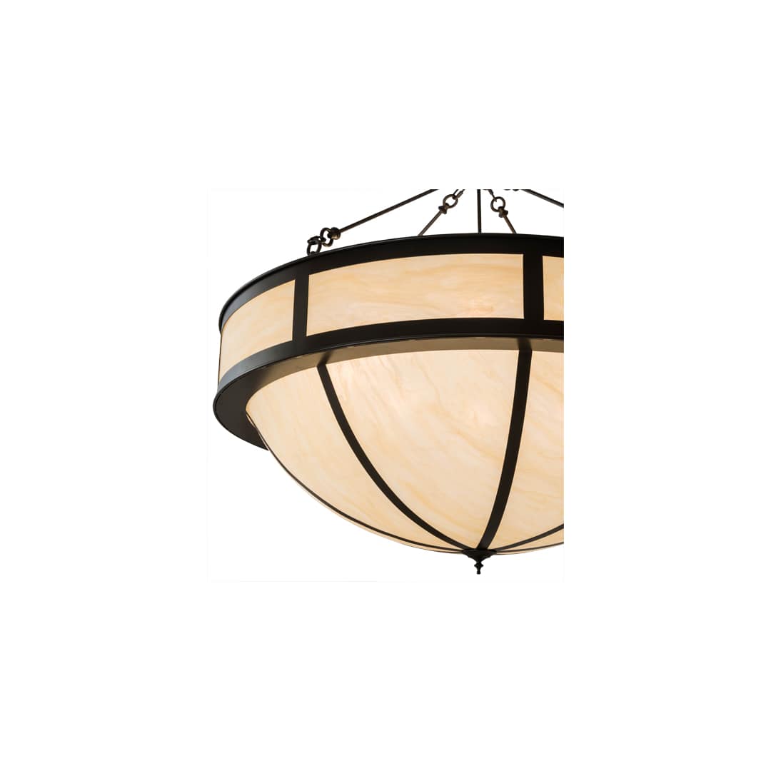 Arco 8 Light 48" Wide Semi-Flush Bowl Ceiling Fixture