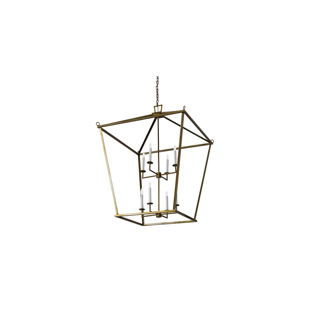 Kitzi 8 Light 52" Wide Taper Candle Pendant