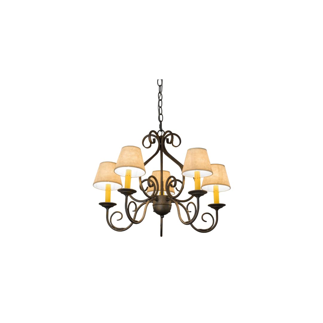 Jenna 5 Light 22" Wide Chandelier