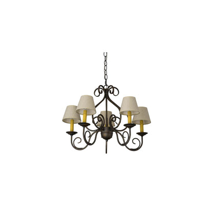 Jenna 5 Light 22" Wide Chandelier