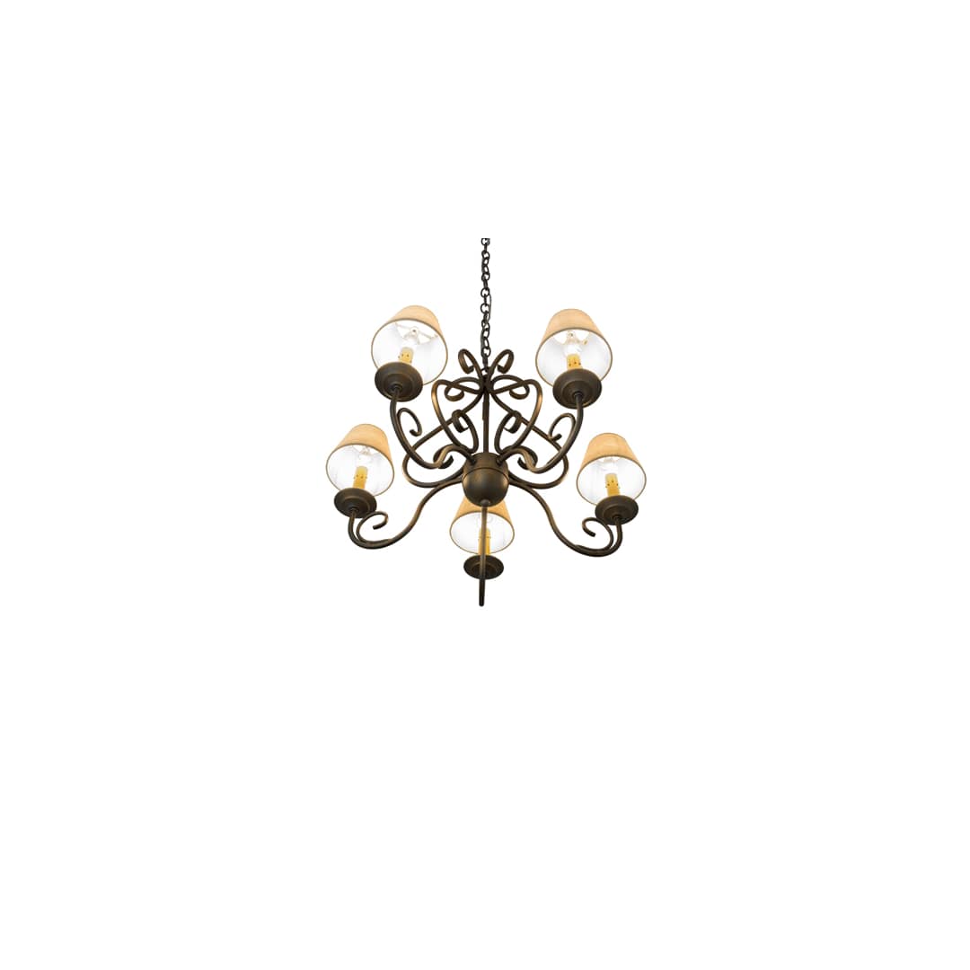 Jenna 5 Light 22" Wide Chandelier