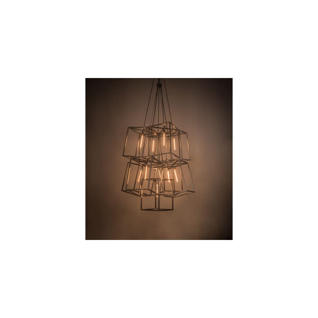 Kitzi 9 Light 66" Wide Abstract Multi Light Pendant