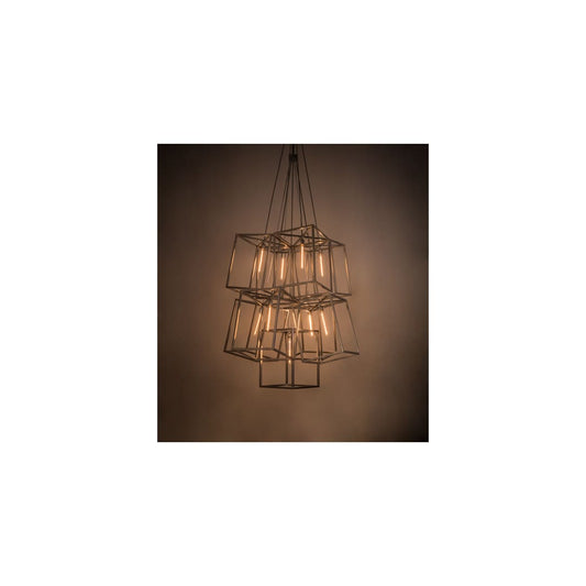 Kitzi 9 Light 66" Wide Abstract Multi Light Pendant