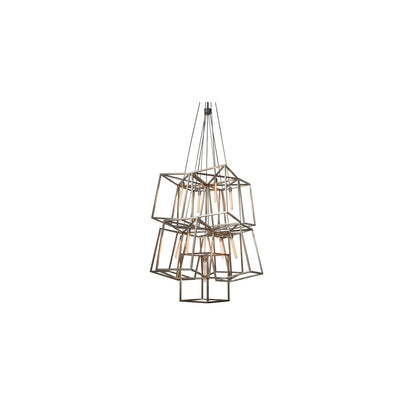 Kitzi 9 Light 66" Wide Abstract Multi Light Pendant