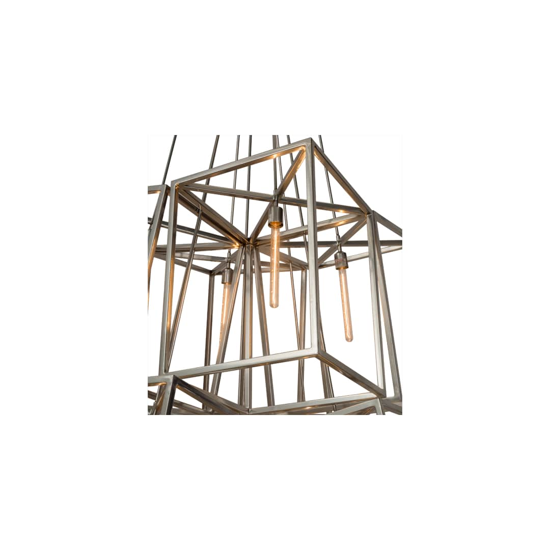 Kitzi 9 Light 66" Wide Abstract Multi Light Pendant