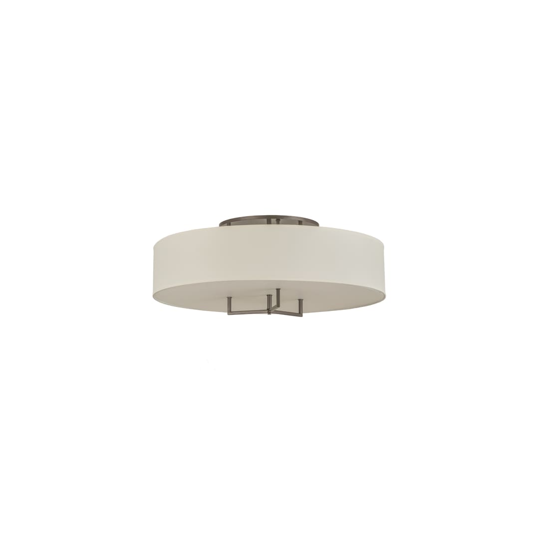 Cilindro Bahn 4 Light 36" Wide Semi-Flush Drum Ceiling Fixture