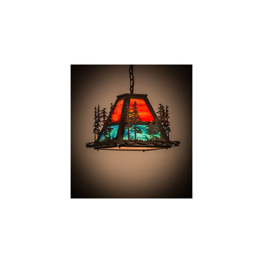Tall Pines 3 Light 22" Wide Pendant