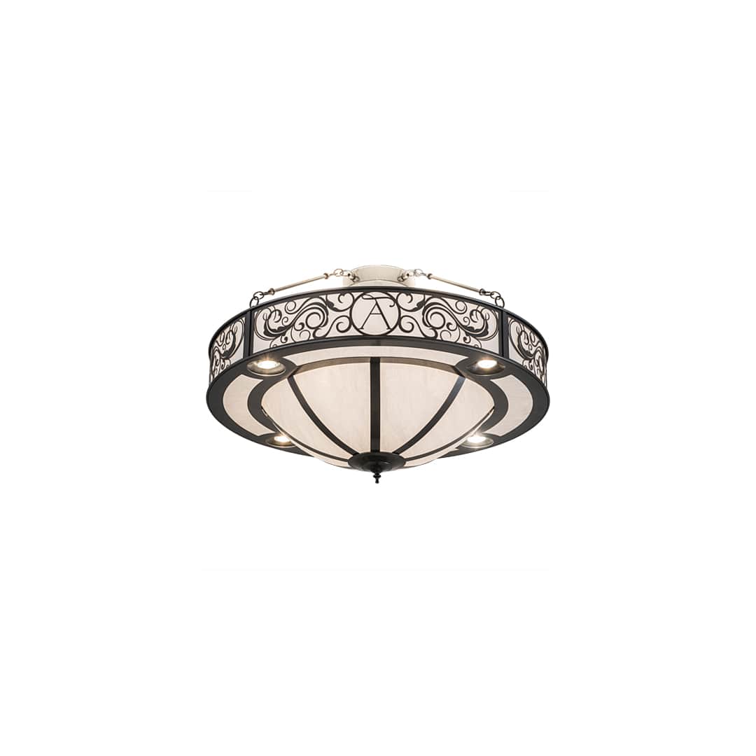 Personalized 6 Light 36" Wide Pendant