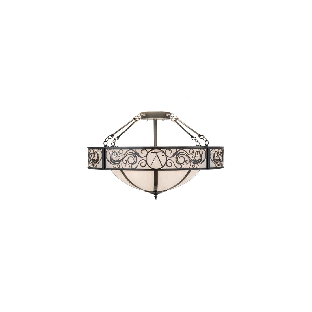 Personalized 6 Light 36" Wide Pendant