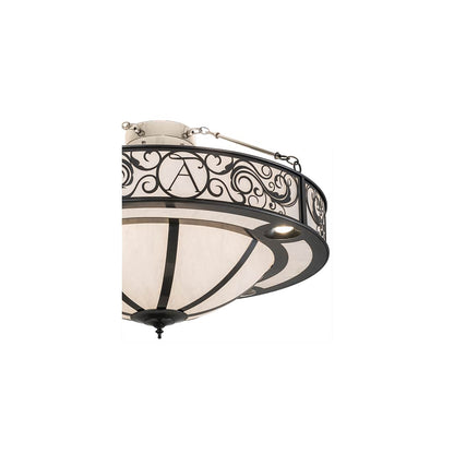 Personalized 6 Light 36" Wide Pendant