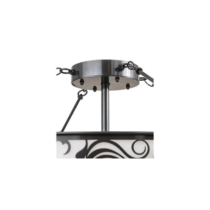 Personalized 6 Light 36" Wide Pendant