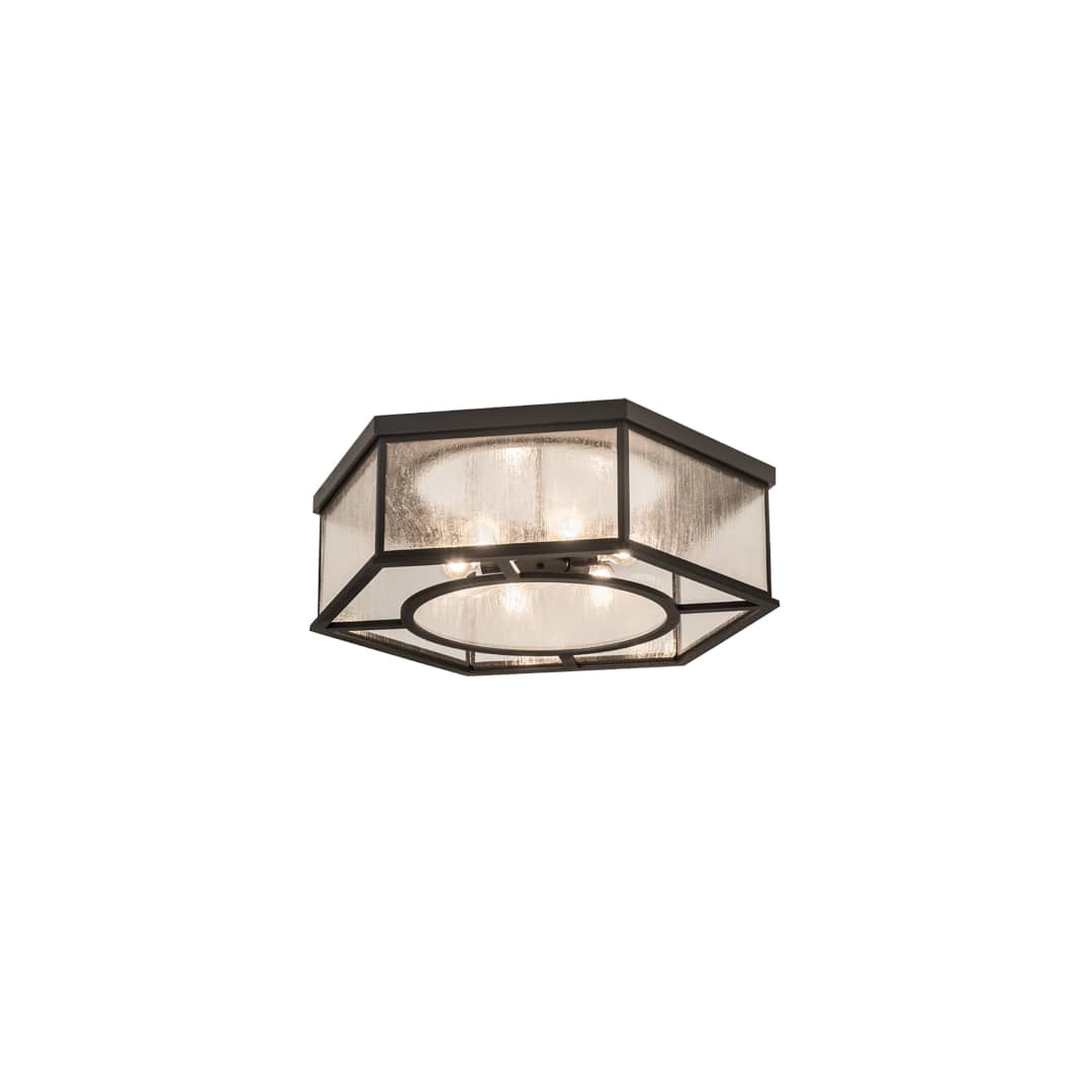 Chauncey 6 Light 36" Wide Flush Mount Drum Ceiling Fixture