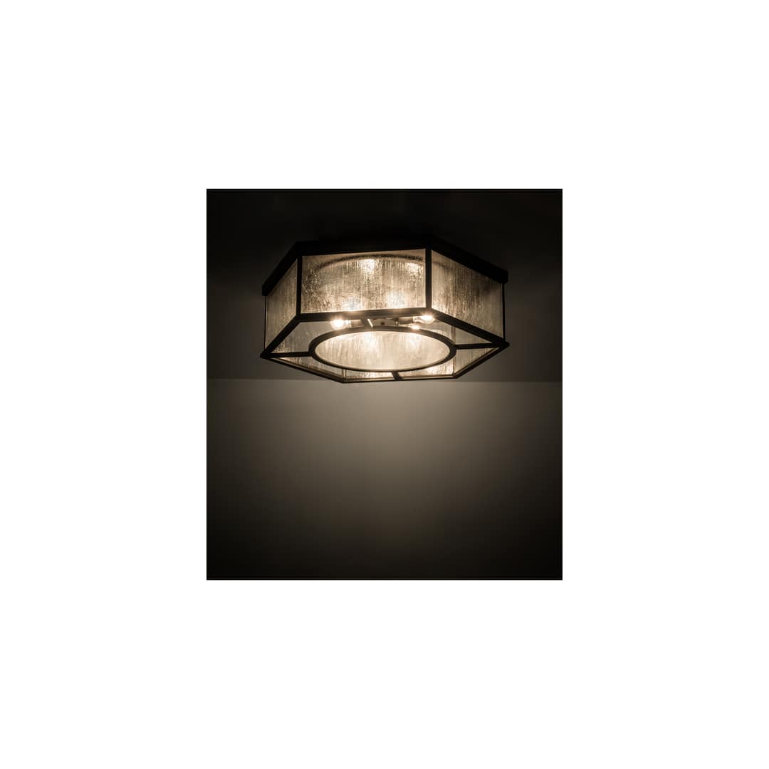 Chauncey 6 Light 36" Wide Flush Mount Drum Ceiling Fixture