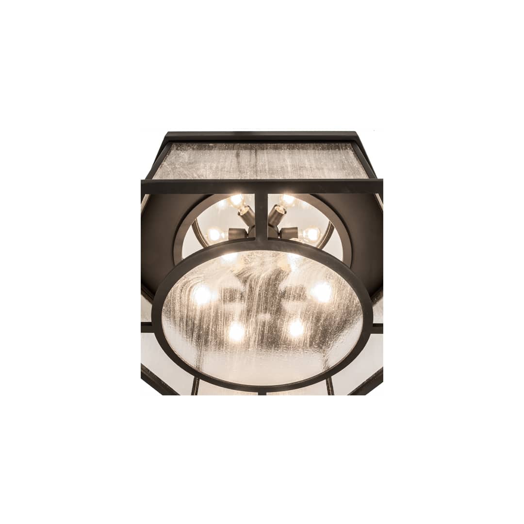 Chauncey 6 Light 36" Wide Flush Mount Drum Ceiling Fixture