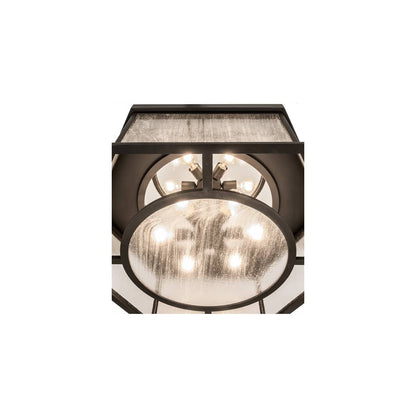 Chauncey 6 Light 36" Wide Flush Mount Drum Ceiling Fixture