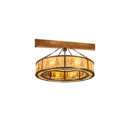 Tall Pines 8 Light 62" Wide Pendant