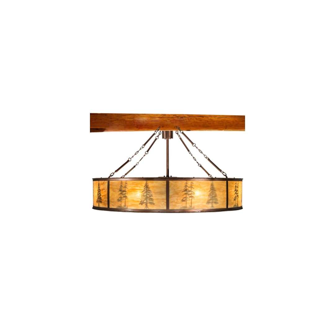 Tall Pines 8 Light 62" Wide Pendant