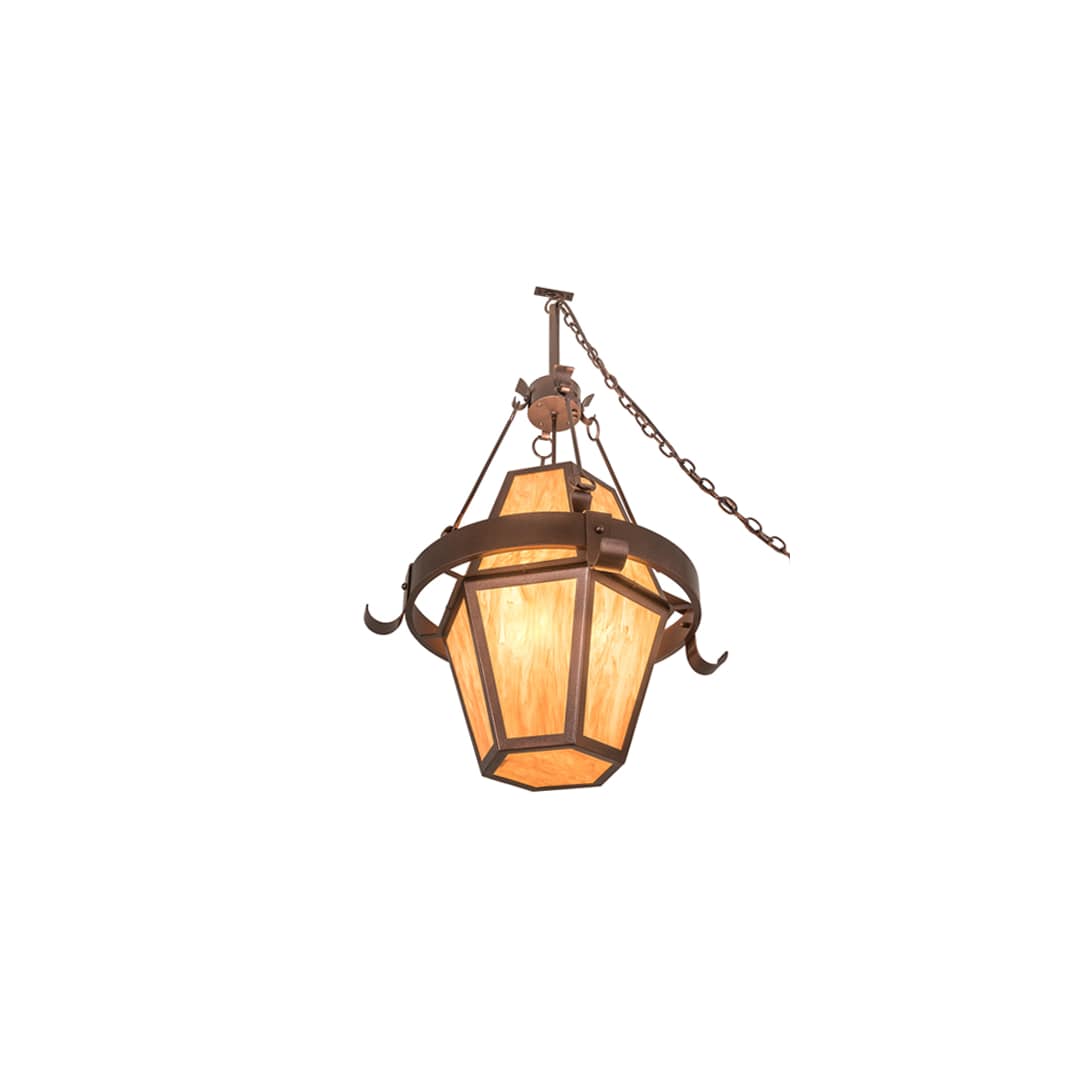 Bonanza 8 Light 30" Wide Abstract Pendant