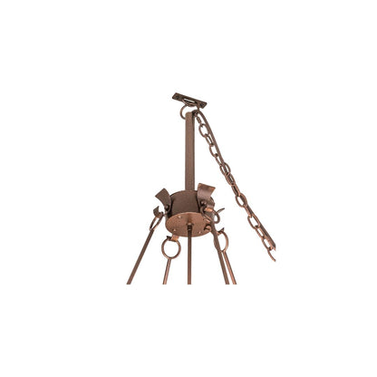 Bonanza 8 Light 30" Wide Abstract Pendant