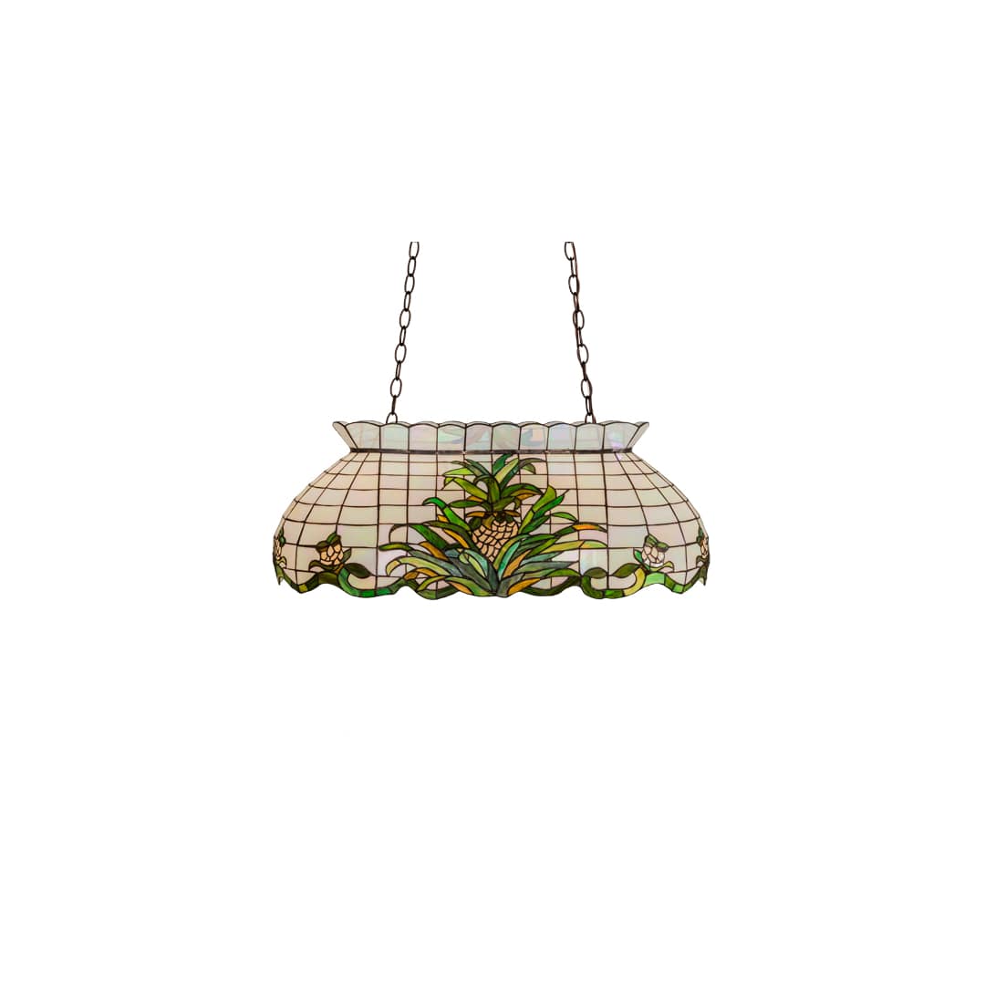 Pineapple 3 Light 16" Wide Linear Pendant