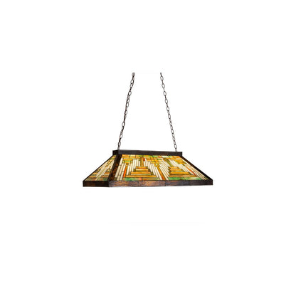 Mission 3 Light 18" Wide Linear Pendant