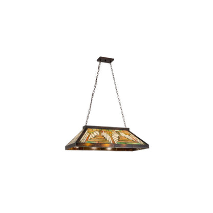 Mission 3 Light 18" Wide Linear Pendant