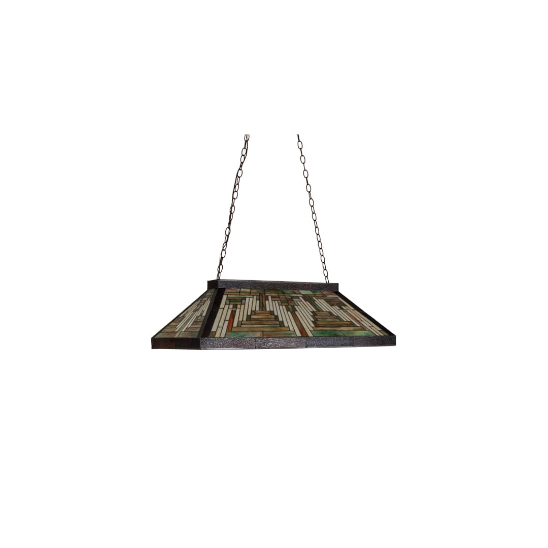 Mission 3 Light 18" Wide Linear Pendant