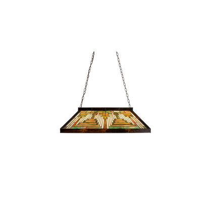 Mission 3 Light 18" Wide Linear Pendant