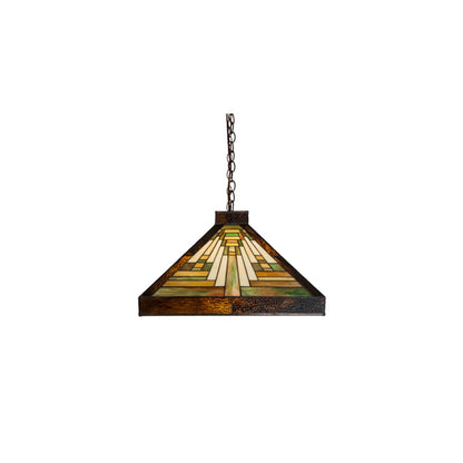 Mission 3 Light 18" Wide Linear Pendant