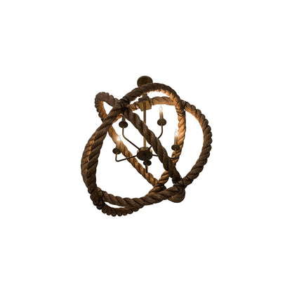 Bola 5 Light 36" Wide Taper Candle Pendant