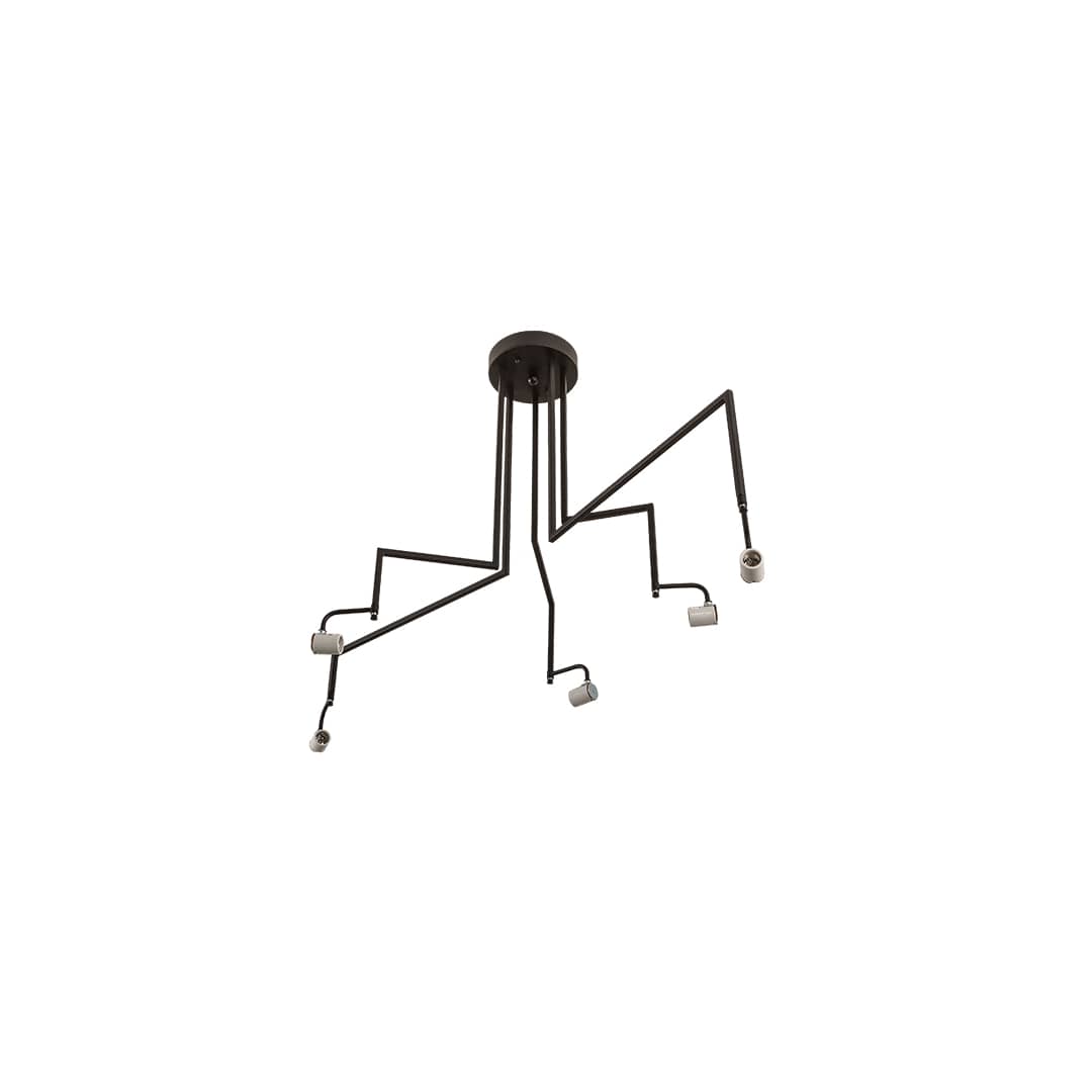 Cilindro 5 Light 35" Wide Linear Pendant