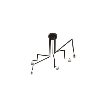 Cilindro 5 Light 35" Wide Linear Pendant