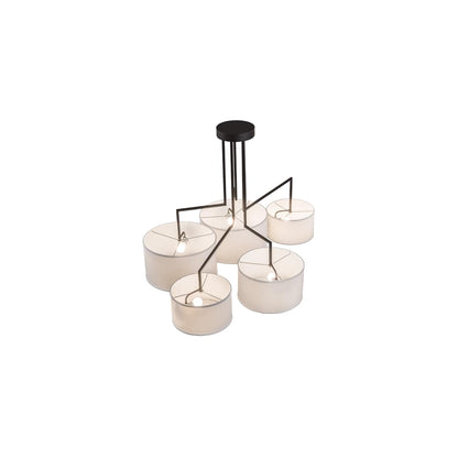 Cilindro 5 Light 35" Wide Linear Pendant