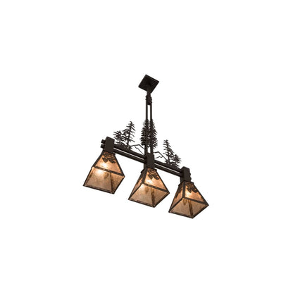 Tall Pines 3 Light 8" Wide Linear Pendant
