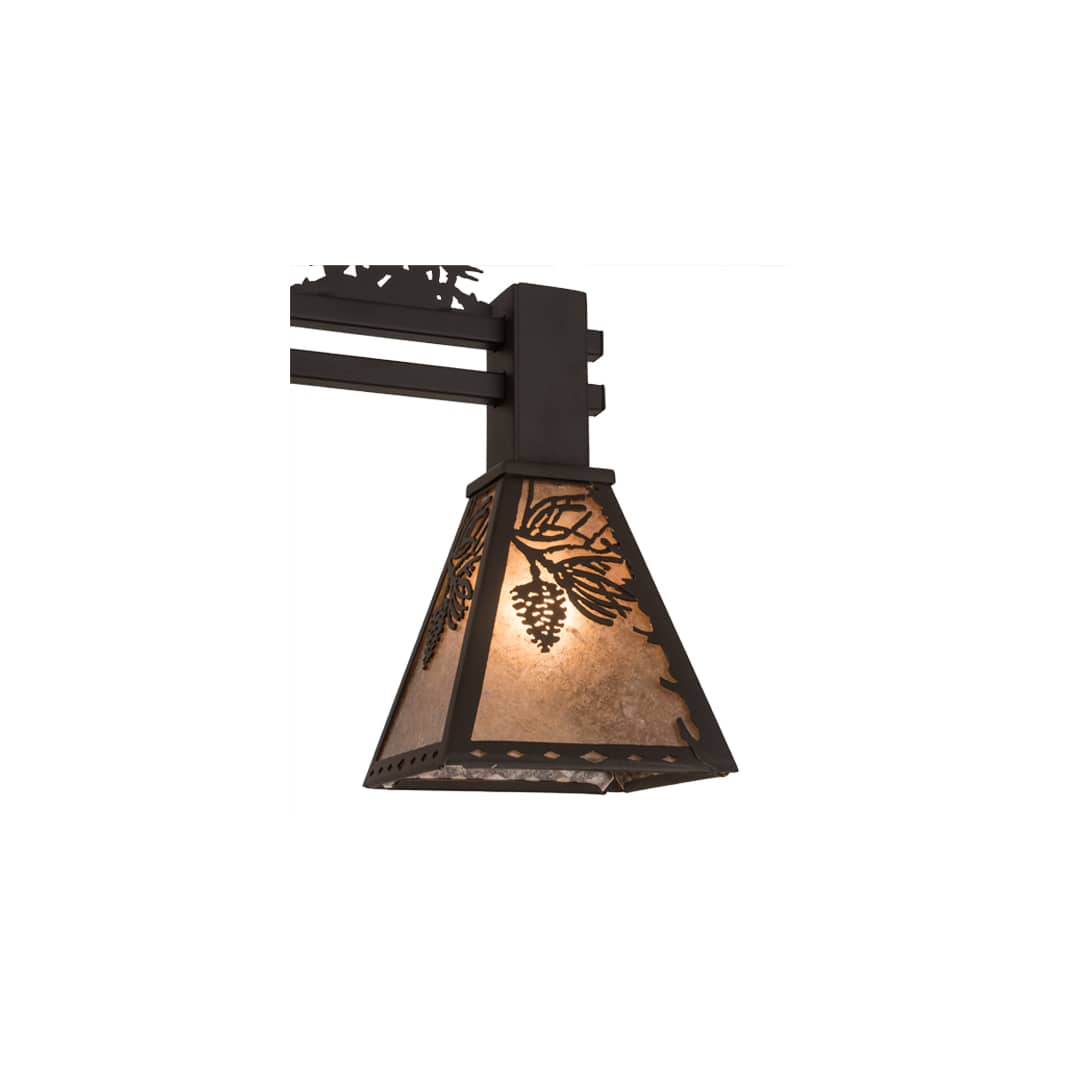Tall Pines 3 Light 8" Wide Linear Pendant
