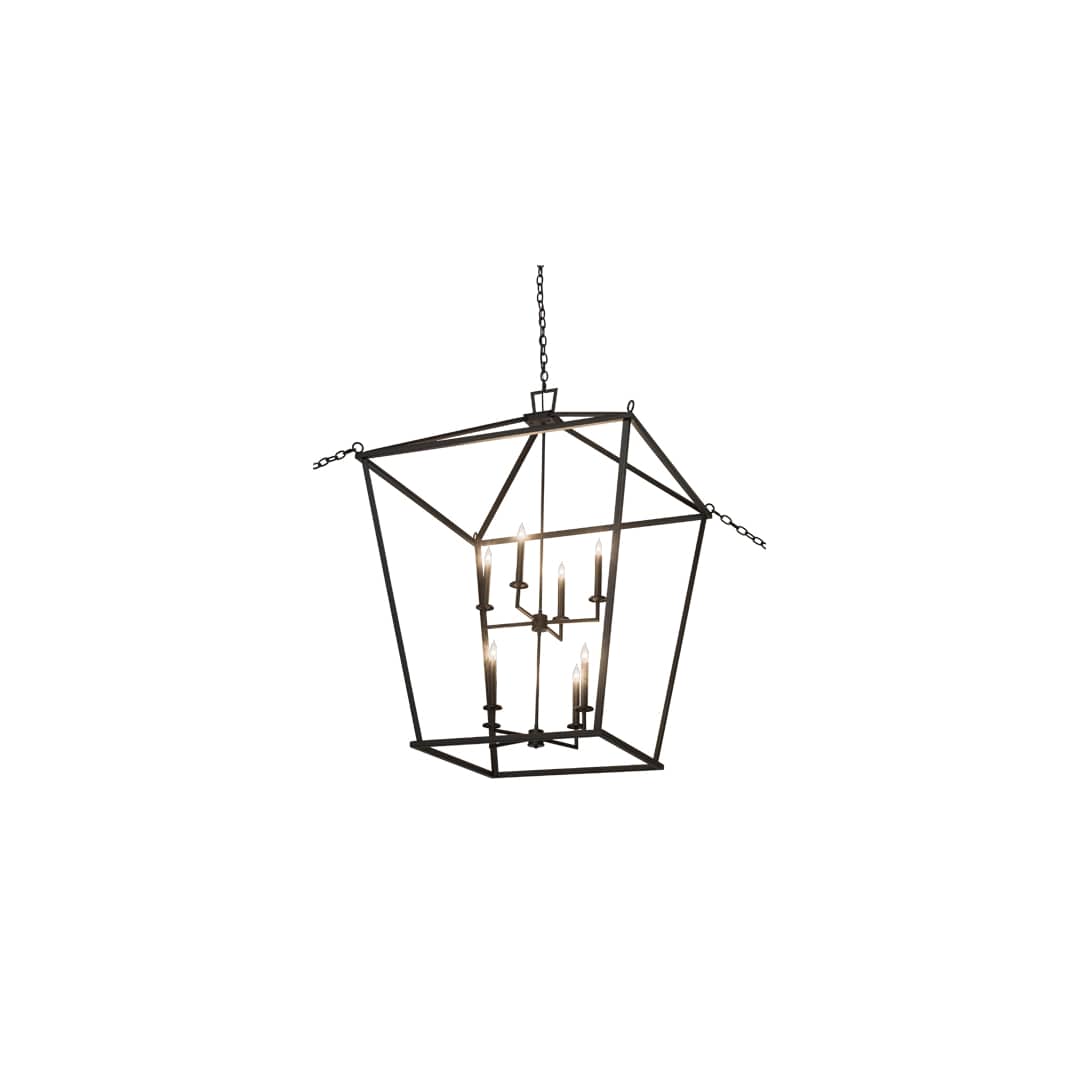 Kitzi 8 Light 52" Wide Taper Candle Pendant