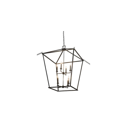 Kitzi 8 Light 52" Wide Taper Candle Pendant