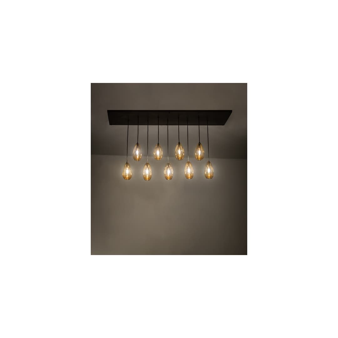 Raquel 9 Light 18" Wide Multi Light Pendant