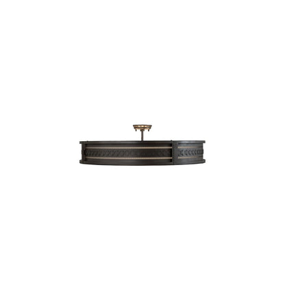 Cilindro Circleline 8 Light 42" Wide Semi-Flush Drum Ceiling Fixture